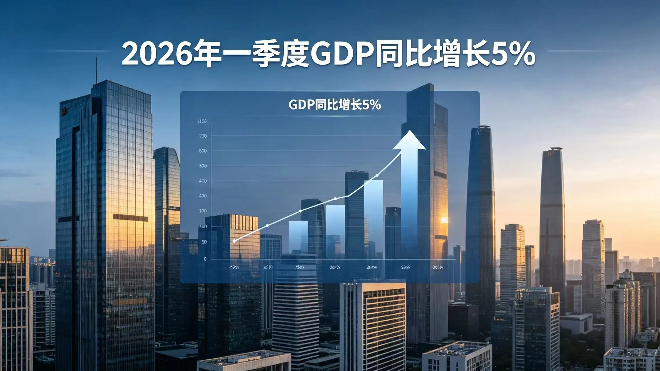 今日财经新闻:一季度GDP同比增长5% 一季度经济成绩单出炉