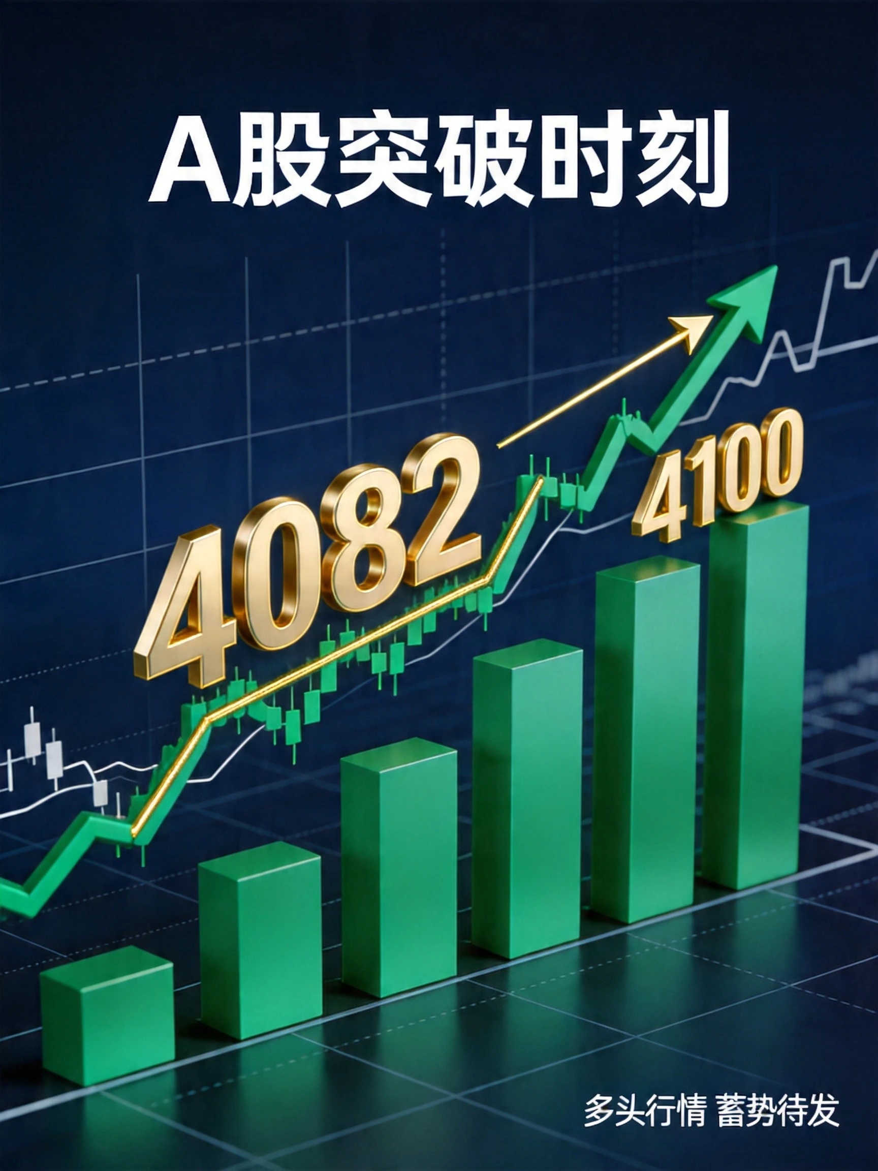 A股市场放量突破：沪指兵临4100点，科技主线持续发酵