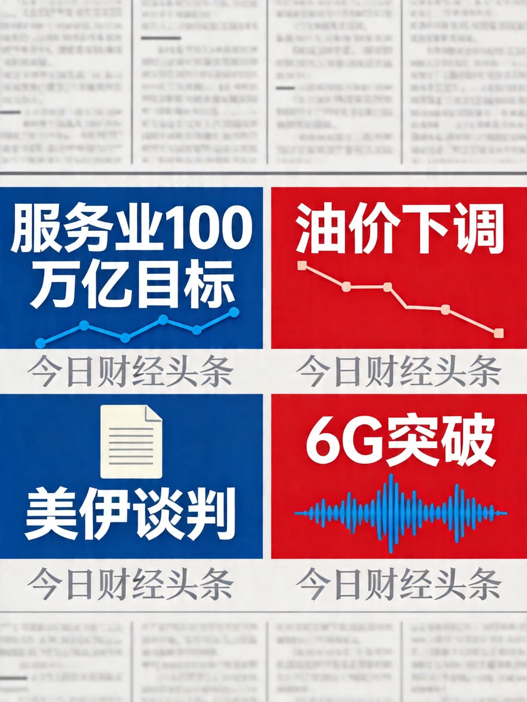 今日财经要闻：国务院发布服务业扩能提质意见 美伊谈判再生变数