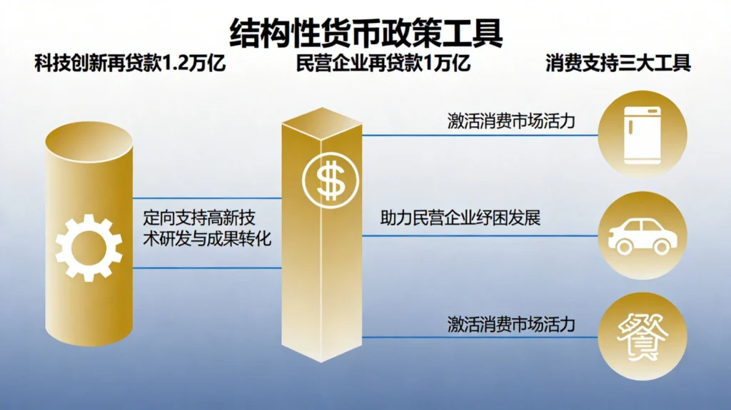 结构性货币政策工具加力，科技创新再贷款扩至1.2万亿精准滴灌实体经济