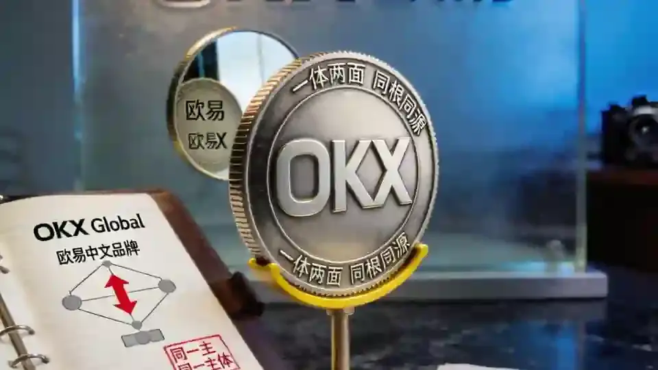 欧易OKX双面硬币同一主体