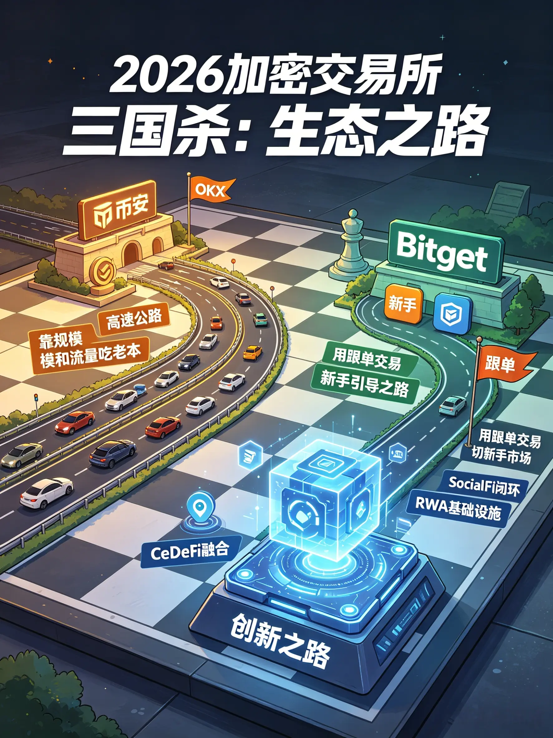 深度对标：从交易生态看OKX与同行的差异化