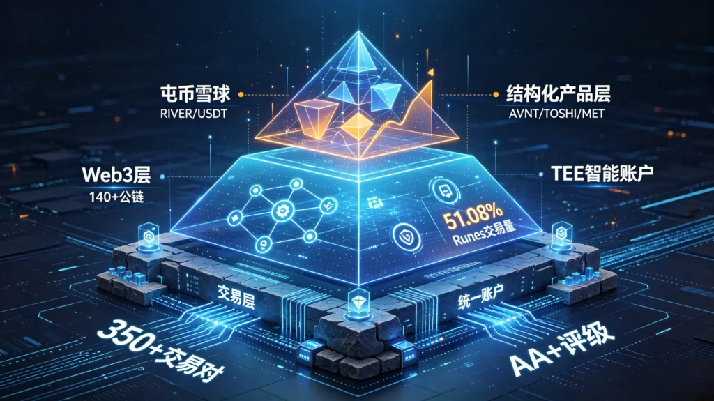 OKX(欧易)2026 年产品架构的插图
