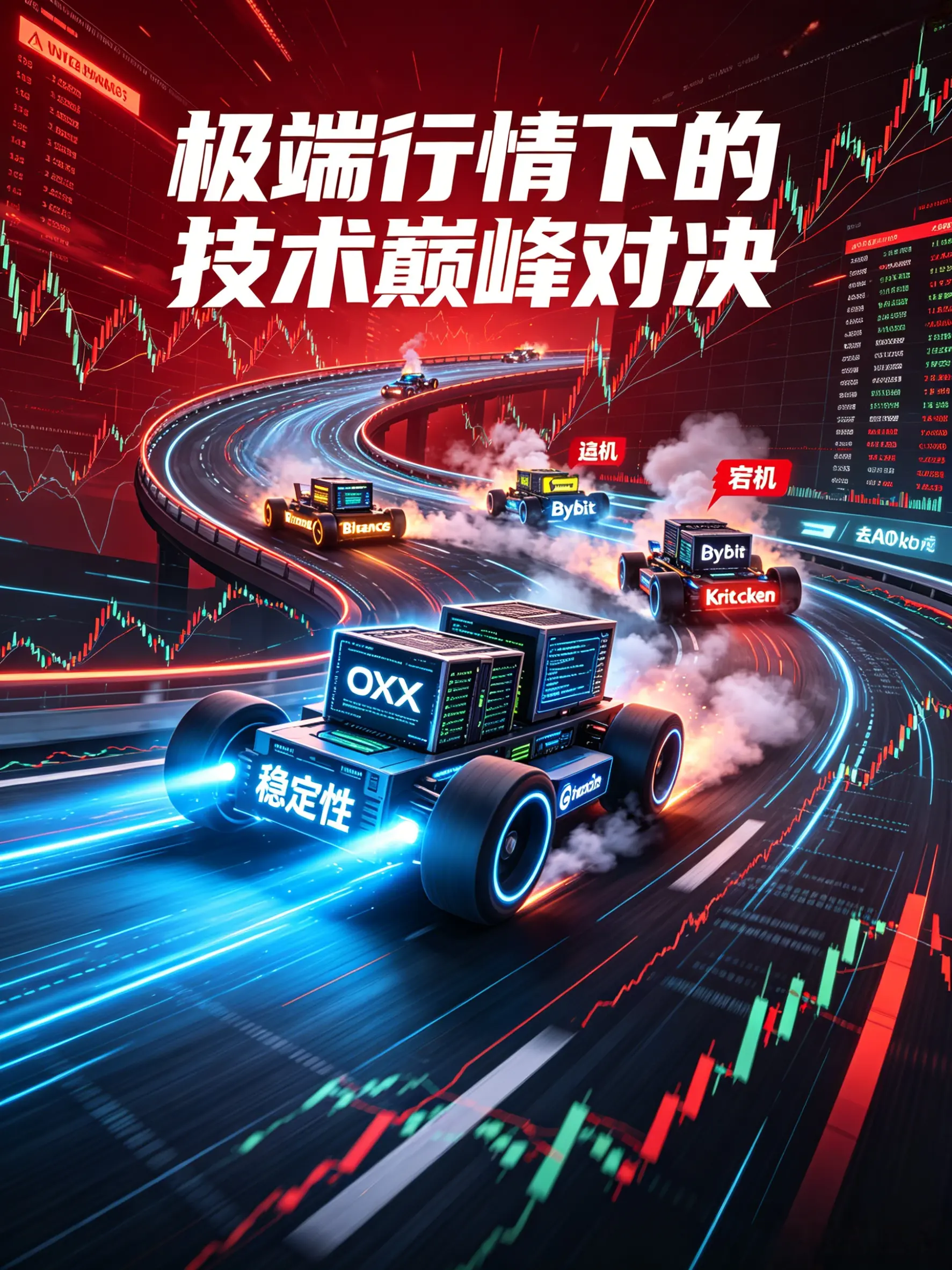 极端行情“拔网线”大考:OKX与主流交易所宕机率、订单成交率硬核对比