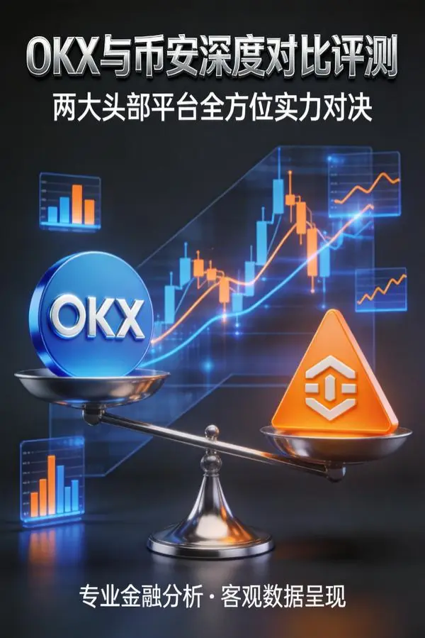 2026头部交易所深度对比:OKX与币安谁更靠谱?手续费、安全、流动性、体验实测