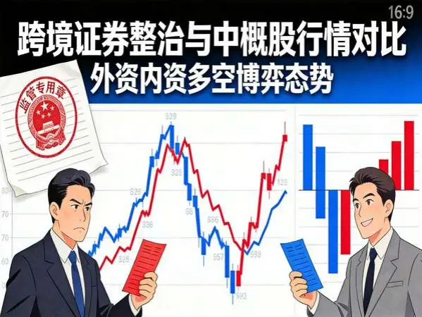 中概股外资内资多空博弈分化