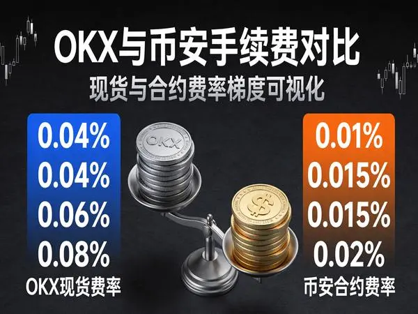 OKX与币安现货合约手续费梯度对比