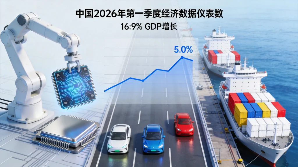 一季度GDP数据信息图,高技术制造业与新质生产力核心指标一览