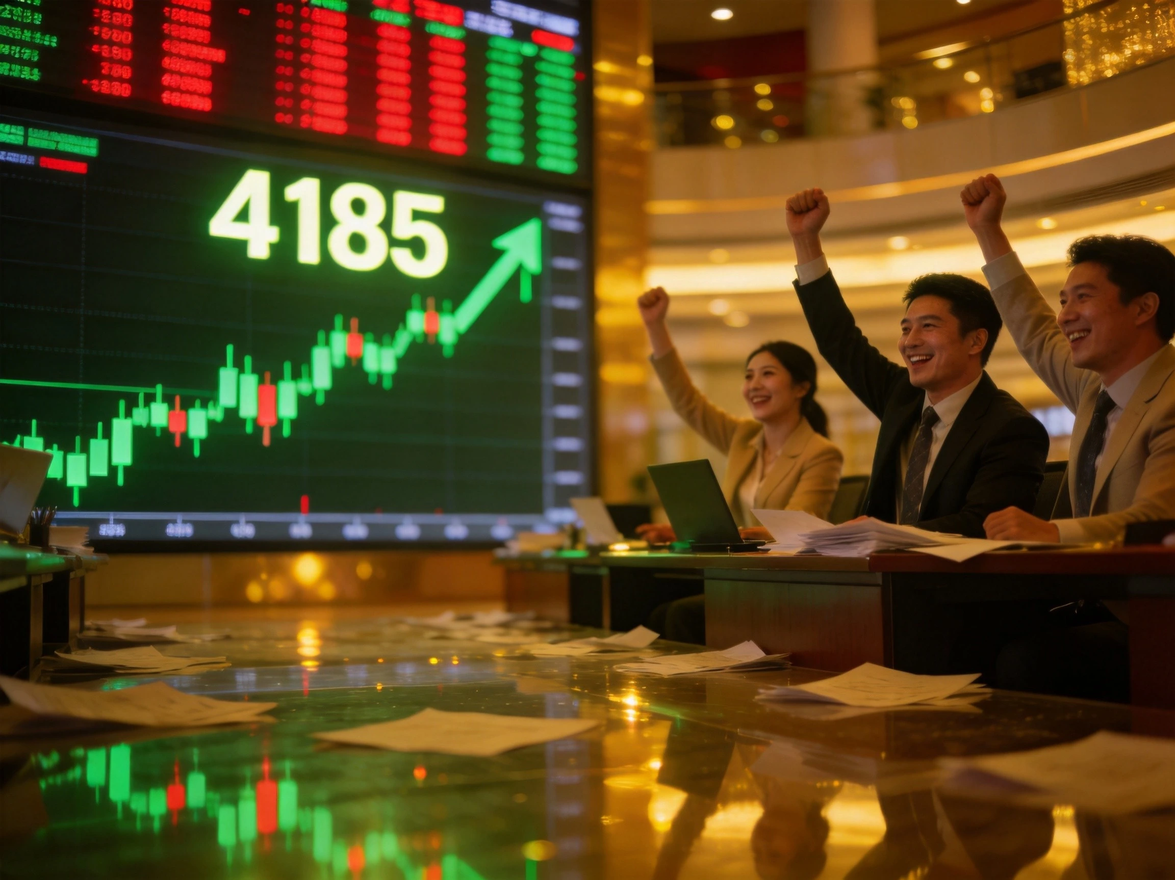 A股收官战创11年新高!科技主线延续强势,半导体业绩大爆发点燃做多热情
