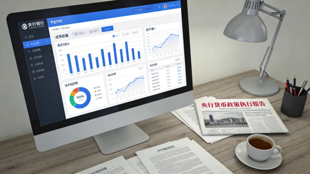 科技创新再贷款:分析师桌面央行政策看板与流动性投放图表