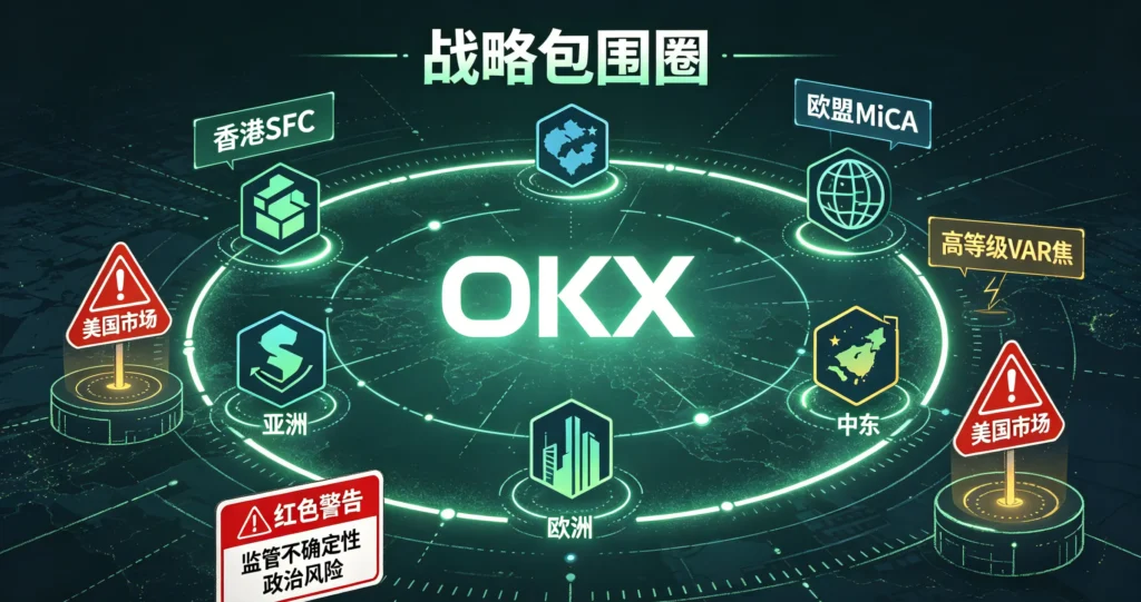 三大交易所全球牌照布局图