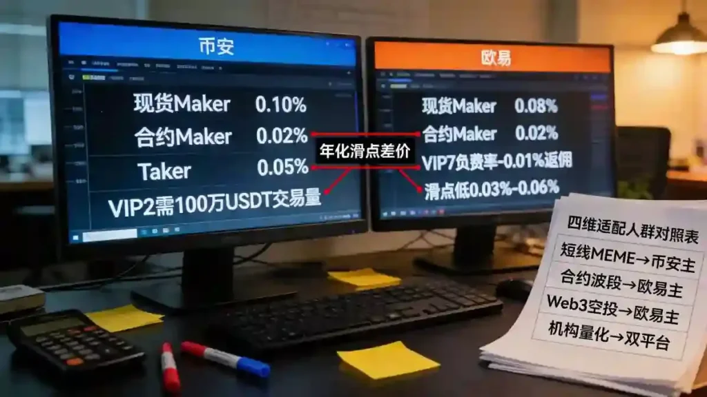 双平台交易成本对照台