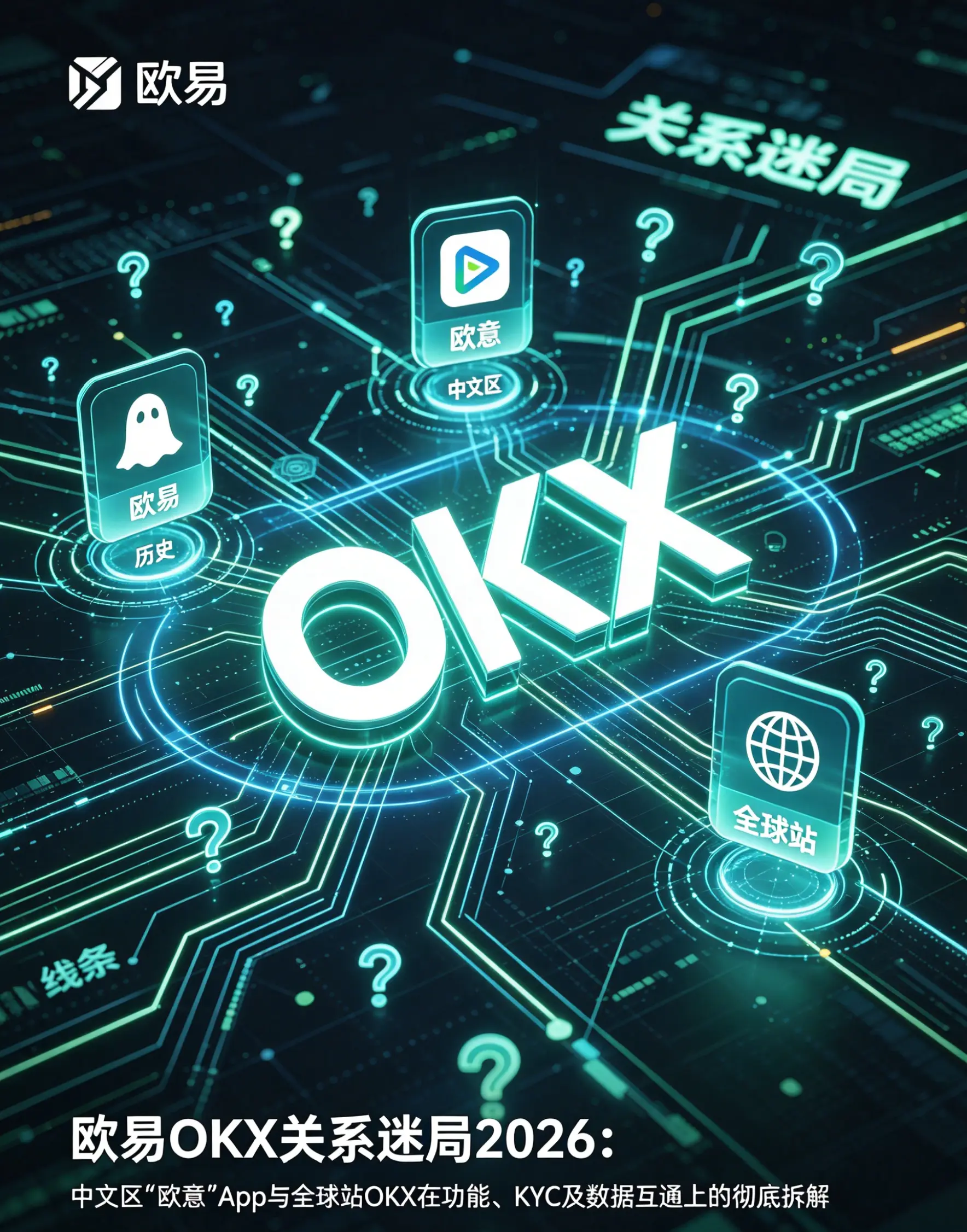 欧亿OKX关系迷局2026:中文区“欧亿”App与全球站OKX在功能、KYC及数据互通上的彻底拆解