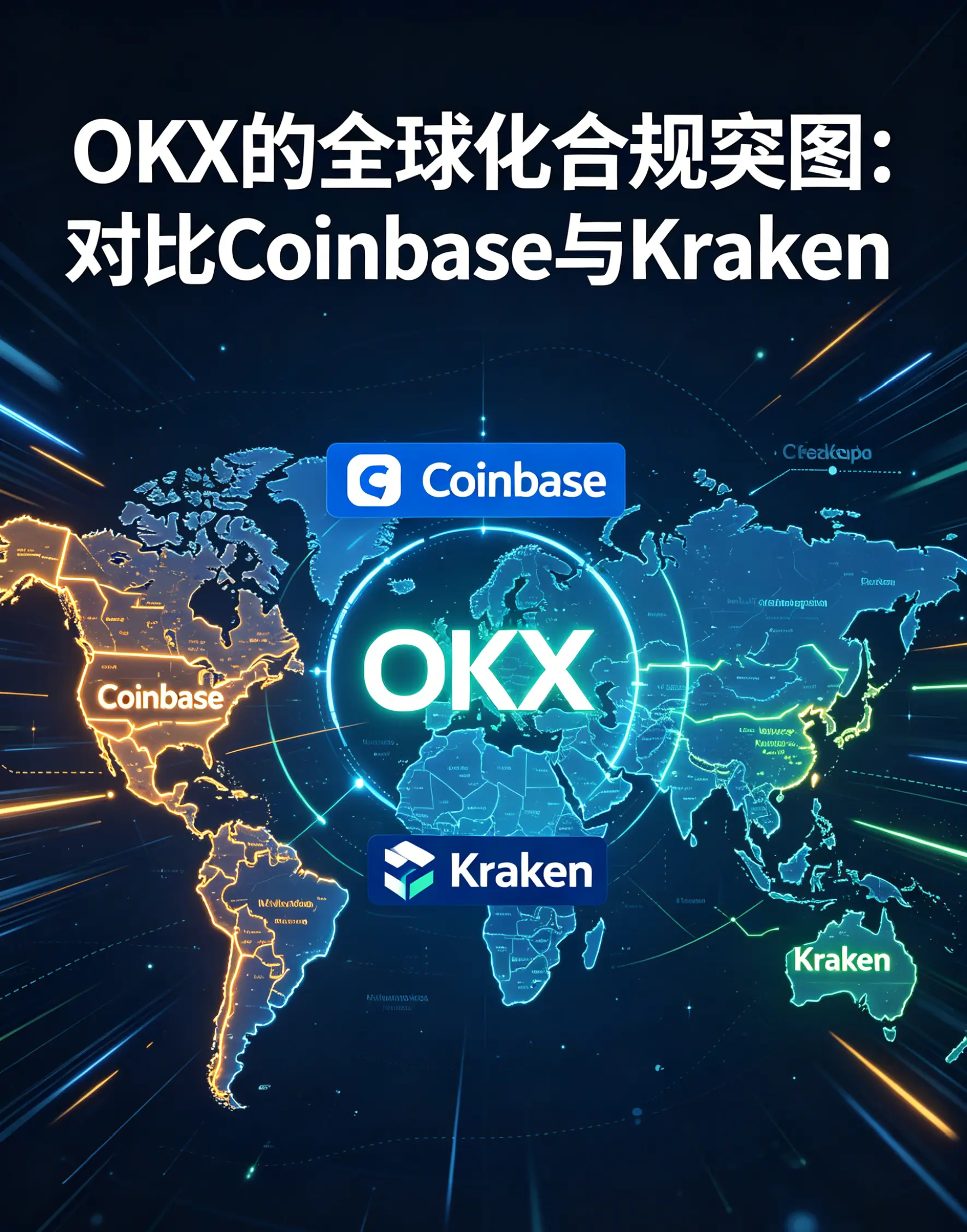 这家交易所的全球化合规突围:对比Coinbase与Kraken,胜算几何?