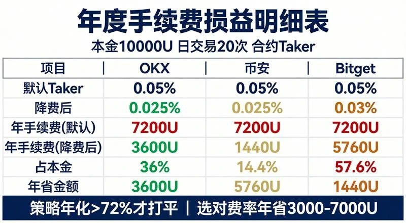 损益明细表·年手续费对照