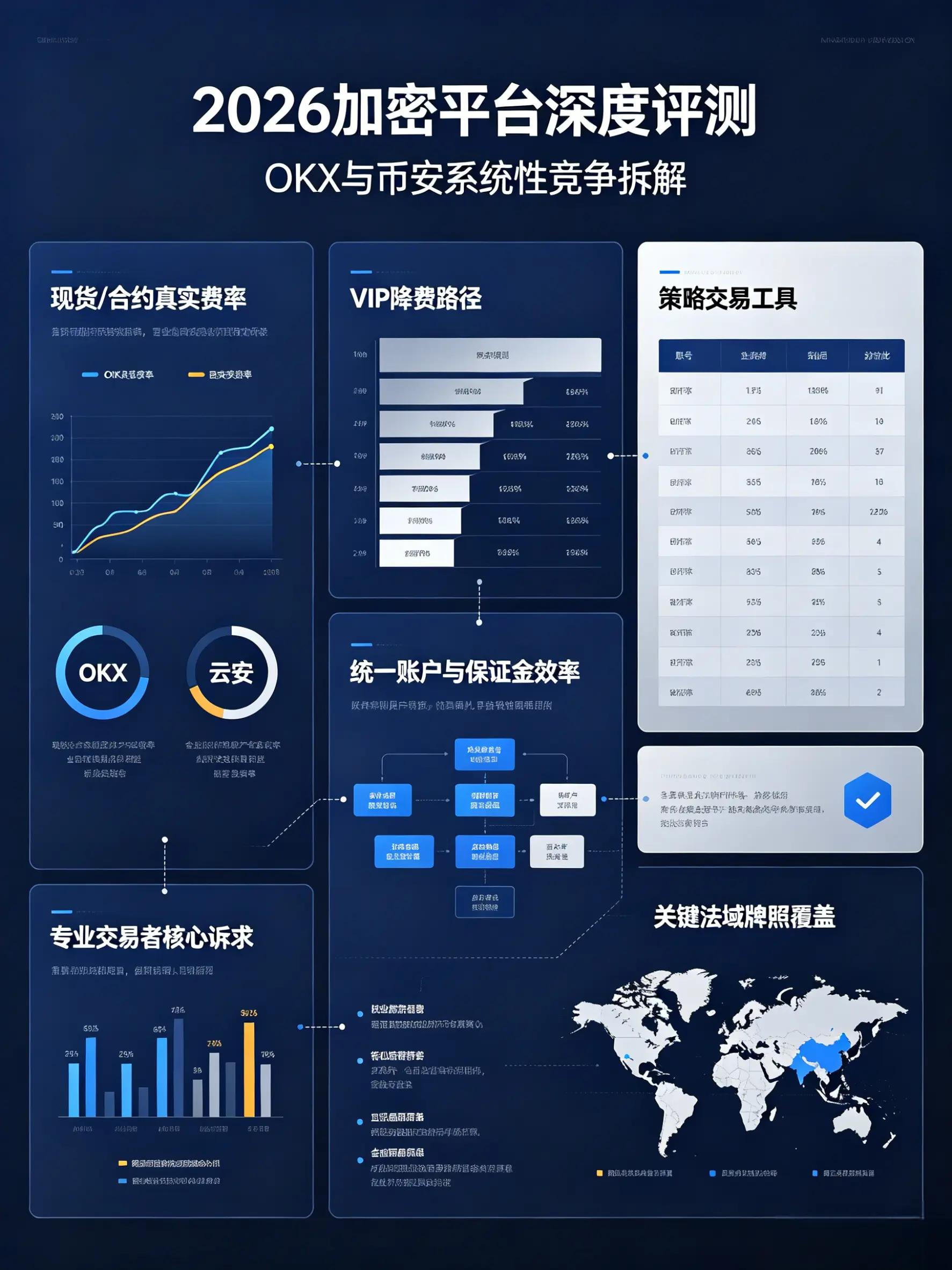 这两家的交易所深度拆解：费率、产品线与全球合规力，谁是专业交易者最优选？