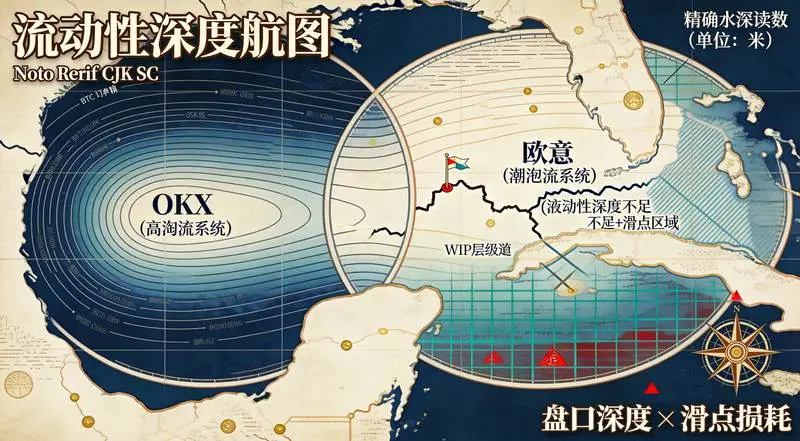 双潮等深线航图映射盘口差异
