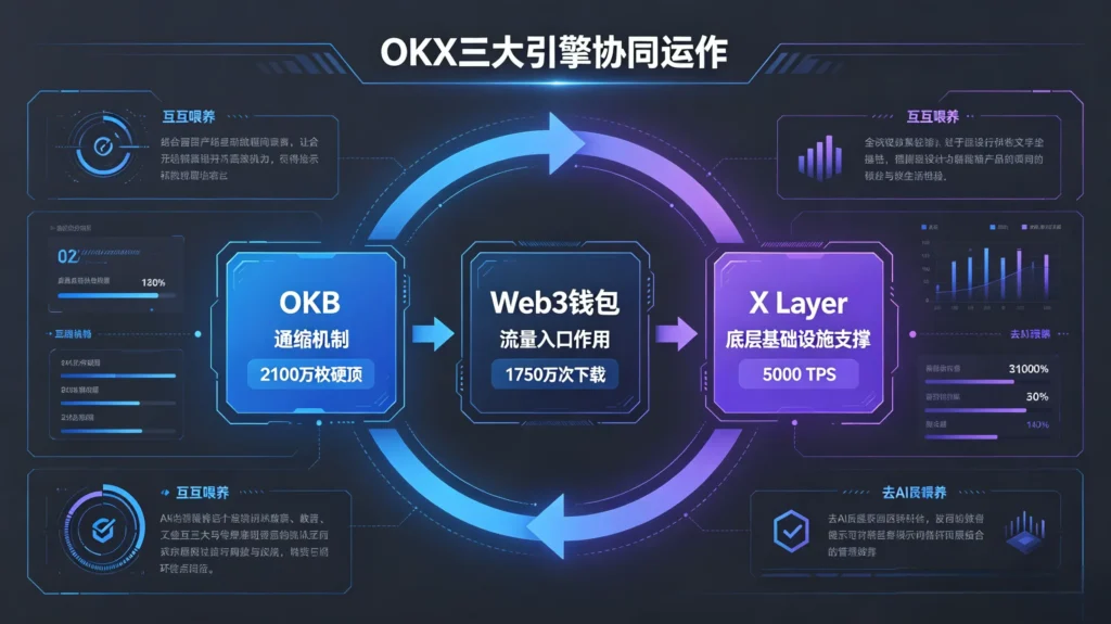 OKX 三大引擎协同运作