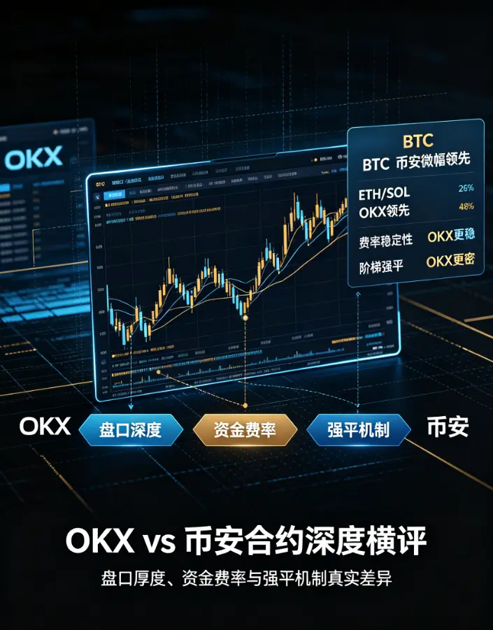两家交易所合约深度横评:盘口厚度、资金费率与强平机制的真实差异