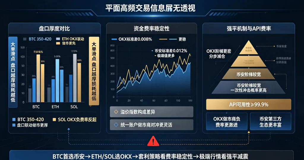 盘口费率强平横评