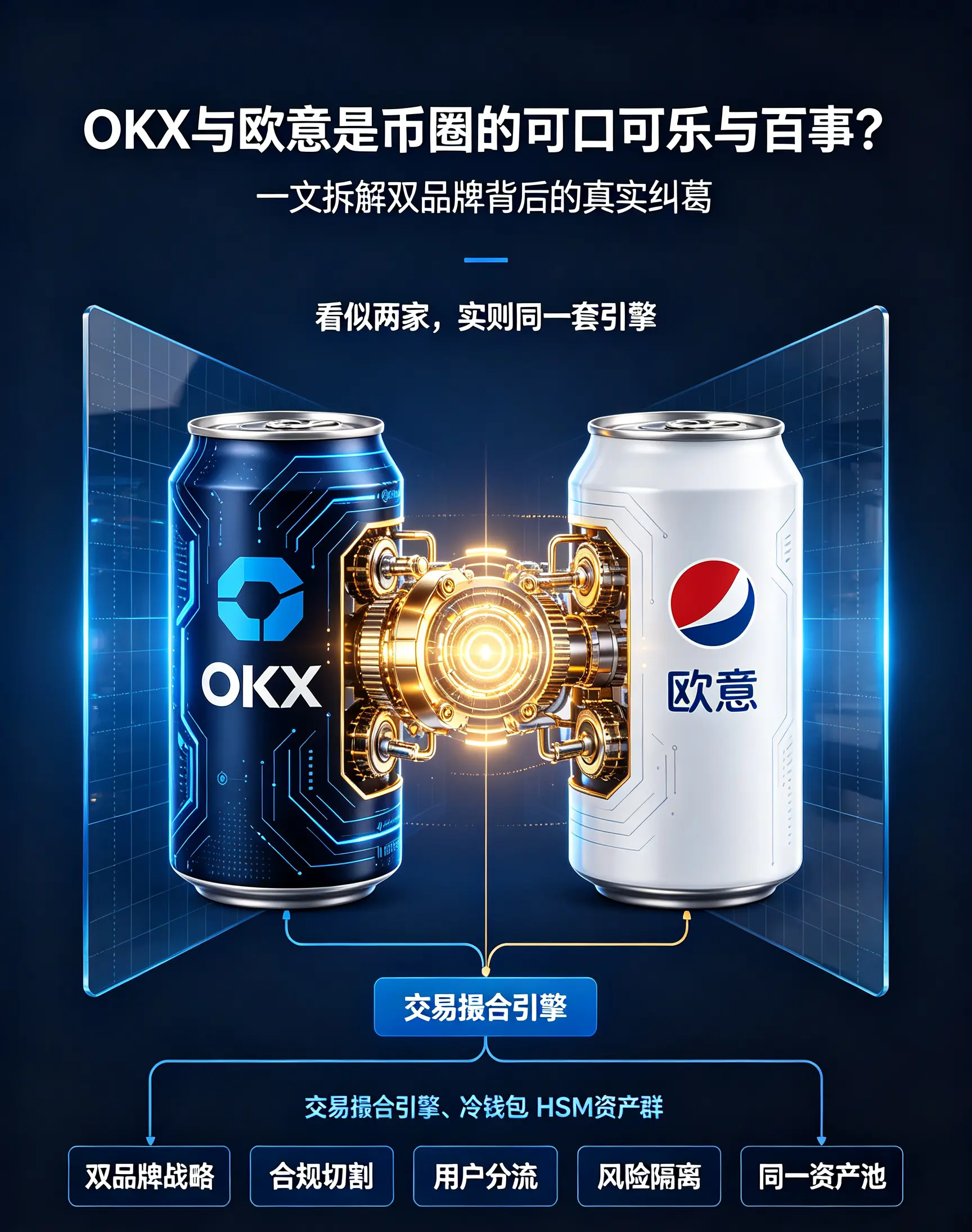 OKX与欧亿是币圈的“可口可乐与百事”?一文拆解双品牌背后的真实纠葛