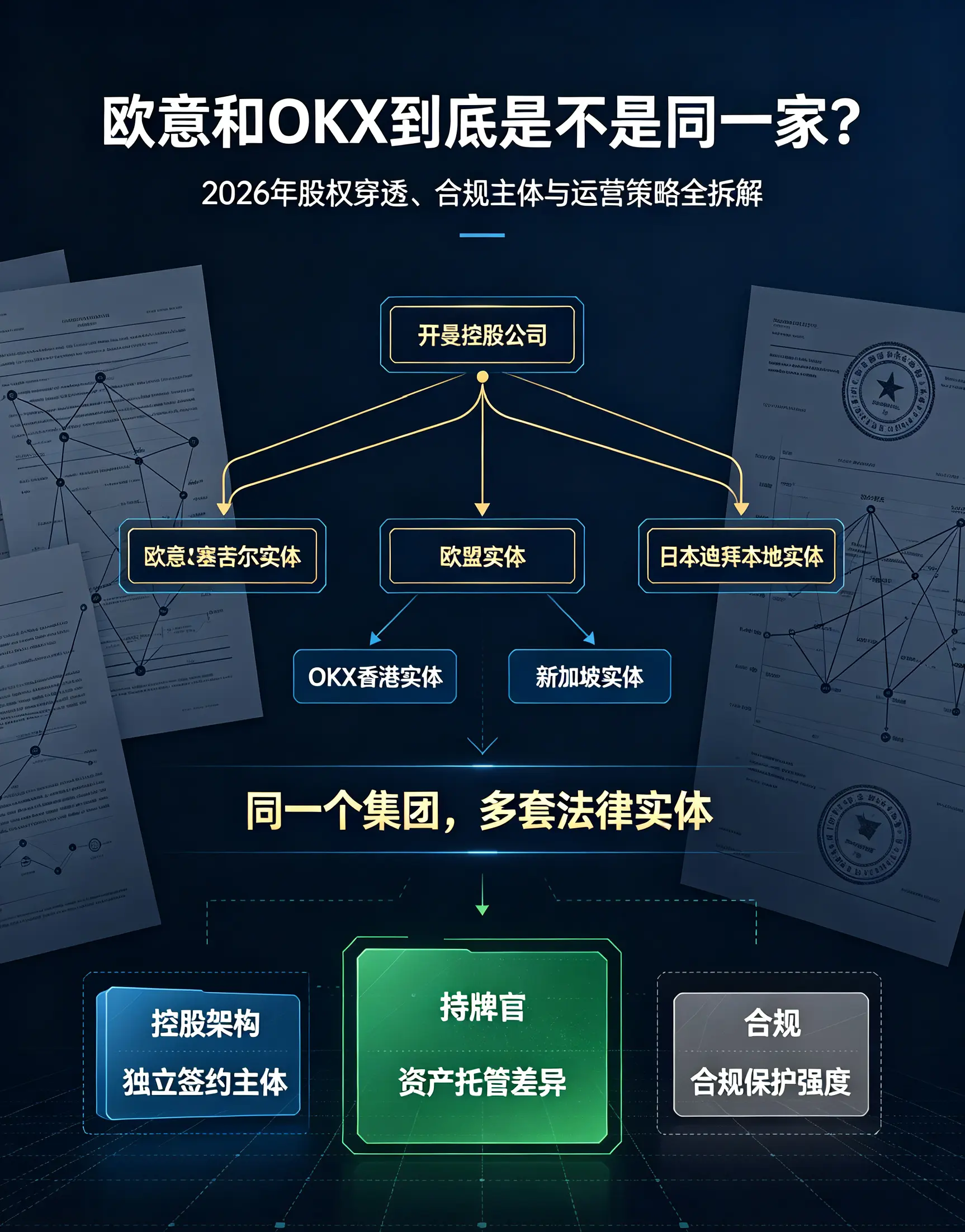 欧亿和OKX到底是不是同一家?2026年股权穿透、合规主体与运营策略全拆解
