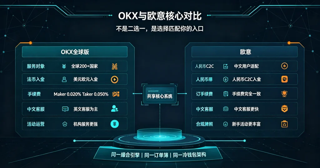 核心对比表信息图