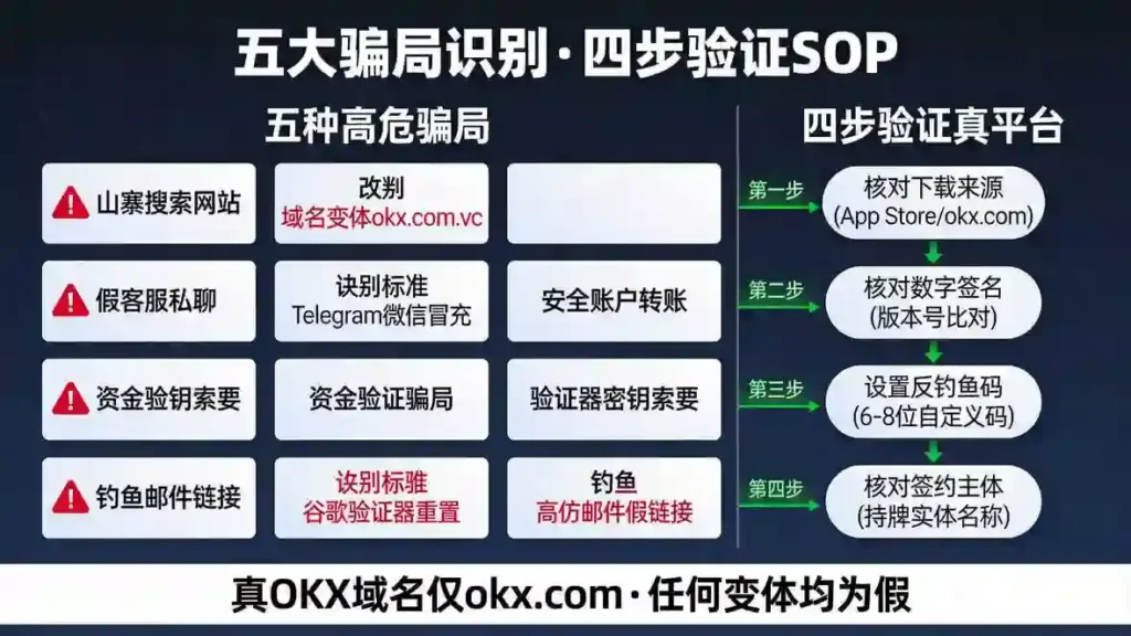 五骗局识别与验证SOP