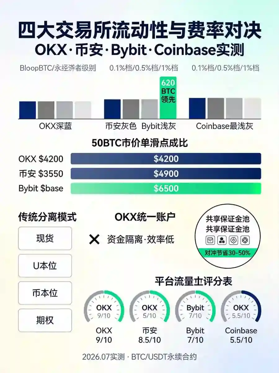 头部加密交易所数据对比:欧亿在流动性与交易费率上的表现如何
