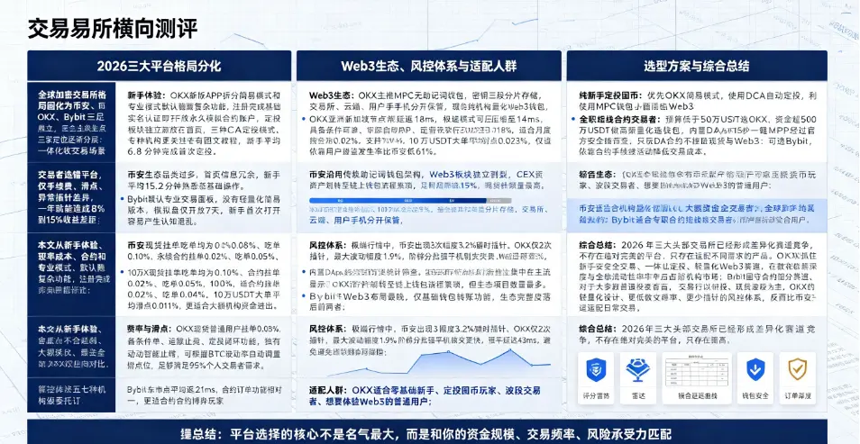 新手费率合约 Web3 对比