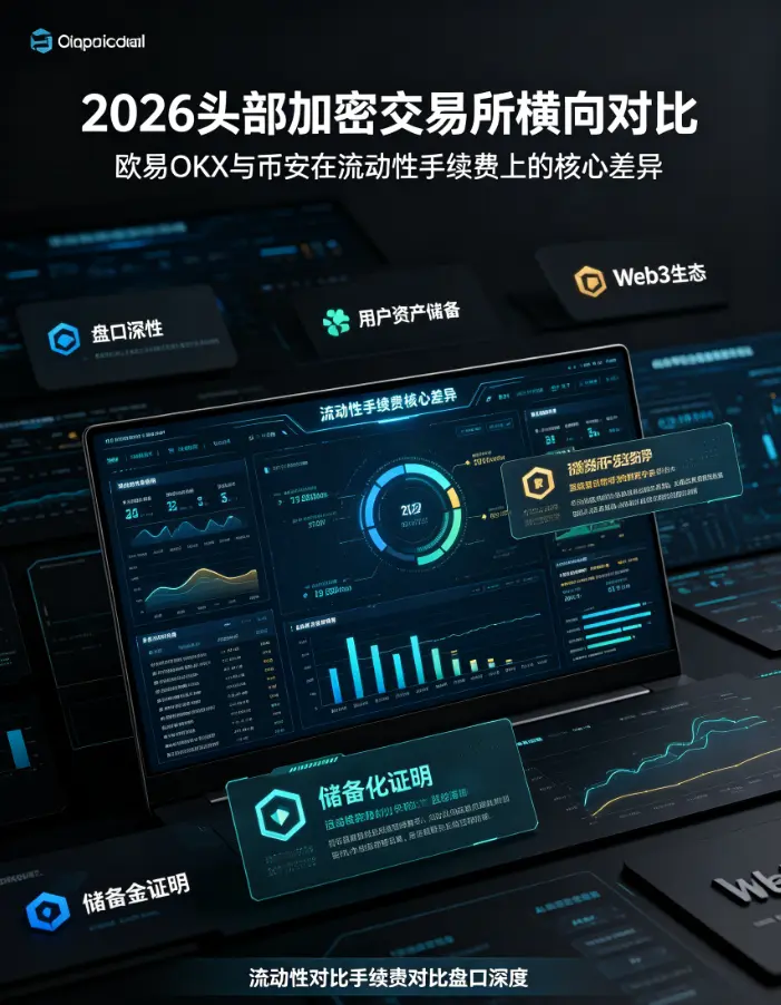 头部加密交易所横向对比：欧亿与比安在流动性、手续费上的核心差异