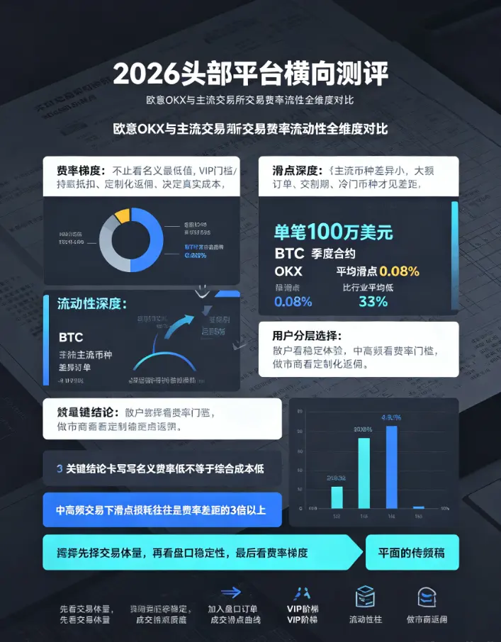 头部平台横向测评 欧亿与主流交易所交易费率流动性全维度对比